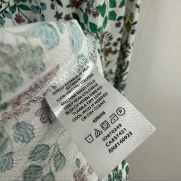 LOFT Women's Floral Pullover Long Sleeve Blouse Size 22 - Picture 4 of 5